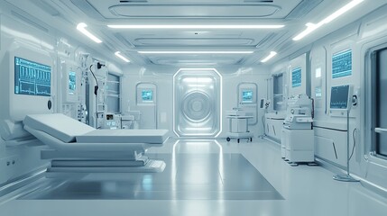 Futuristic Medical Room