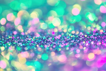 Wall Mural - vibrant y2k glitter texture for creative design projects