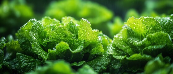 Aufkleber - Fresh green lettuce thriving in a sustainable vertical hydroponic tower system, highlighting advancements in modern agriculture techniques