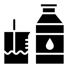 Poster - Liquid Resin icon vector image. Can be used for Additive Maufacturing.