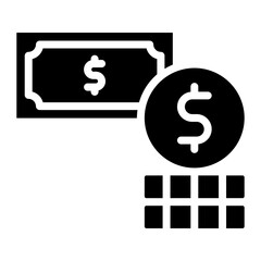 Poster - Money icon vector image. Can be used for Business Meeting.