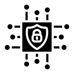 Poster - Cyber intelligence icon vector image. Can be used for Information Security.