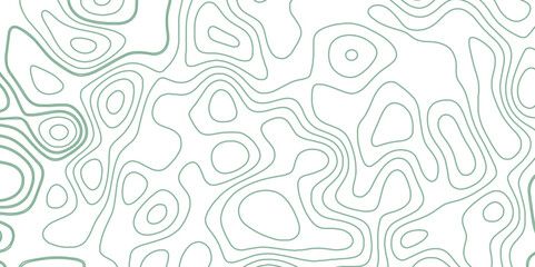 Abstract background geography scheme and the terrain path. Topographic Map Seamless Pattern. Vector Background