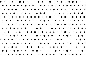 Poster - Abstract randomized dot grid pattern background