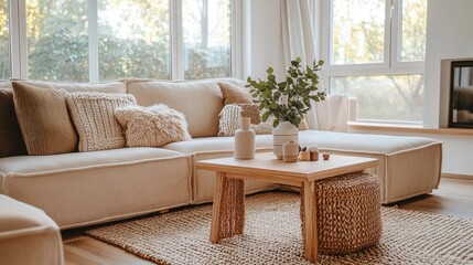 Poster - Bright and Airy Living Room Design Inspiration