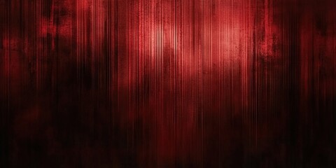 Poster - Red Abstract Background with Vertical Lines and Textures