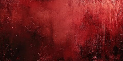 Poster - Abstract Red Texture with Variations in Tone