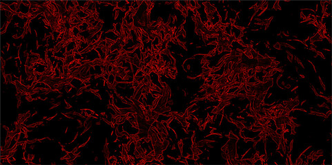 Wall Mural - Mystical swirling smoke rolling Red glowing fire background. Dark red fire abstract image of Orange fire or flames with sparkles and smoke in black. Dark fire texture abstract design vector background