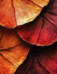 Poster - dried flower petals macro photography