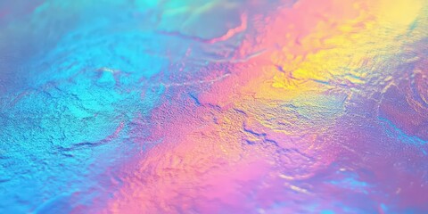 Poster - colorful abstract background with iridescent texture