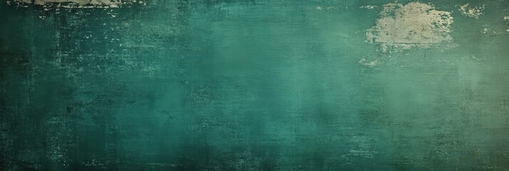 Wall Mural - Abstract Teal Grunge Texture Background