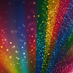 Abstract background rainbow colors Colorful universe background, ai