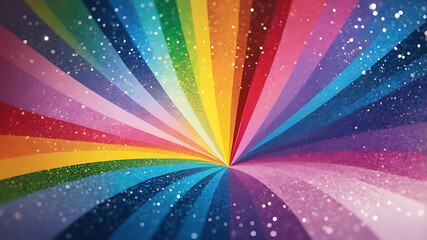 Abstract background rainbow colors Colorful universe background, ai