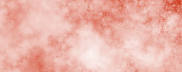 Wall Mural - Splash peach acrylic colorful background art design. Abstract peach and magenta color shades gradient illustration. Peach background with space. Fantasy smooth light design. Peach color light ink.