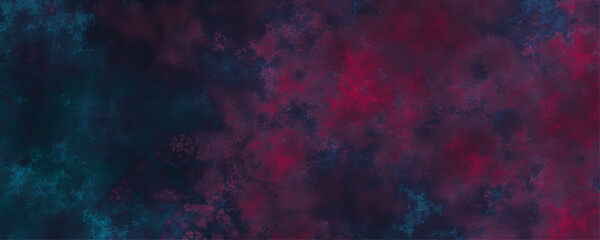 Wall Mural - Abstract design art with dark blue purple new year celebration background with the effect of red and black clouded colorful mixed background. multi-coloured cloud design dark art.