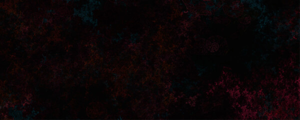Wall Mural - Dark red thunder pattern on a dark background of cracks and scuffs Black marble abstract design. Abstract beautiful dark red watercolor grunge black marble stone texture for the background.	
