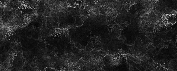 Wall Mural - Black stone marble texture background with high resolution italian slab marble textured abstract design art. Grunge dark black and white pattern of cracks and scuffs Black marble abstract design.