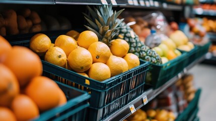 Poster - Market analysts review the impact of imported goods on local competition, emphasizing strategic decisions