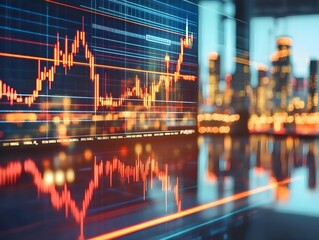 Poster - Stock Market Trends with Data Visualization