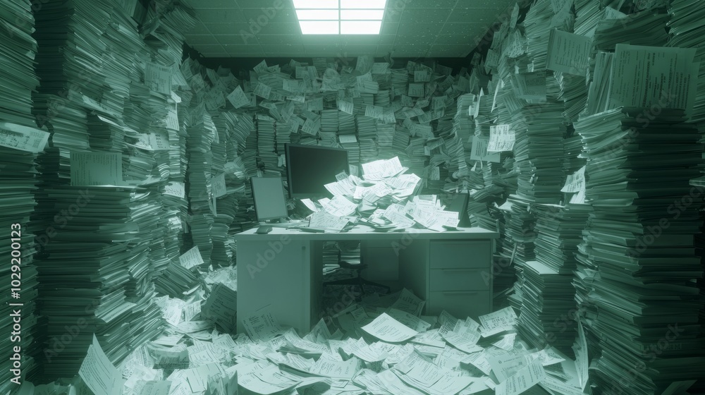 Ilustración de Stock Corporate Fraud Exposed: Deceptive Employee ...