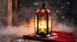 © Atralia13 - vintage christmas lantern with smoke floating around