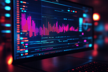 a short waveform on a computer screen signifying a ui sound