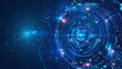 © alexandro900 - Sfondo astratto futuristico della tecnologia digitale per la tecnologia della comunicazione per il business su Internet