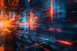 © alexandro900 - Sfondo astratto futuristico della tecnologia digitale per la tecnologia della comunicazione per il business su Internet