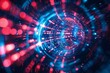 © alexandro900 - Sfondo astratto futuristico della tecnologia digitale per la tecnologia della comunicazione per il business su Internet