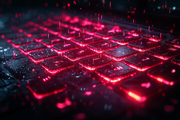 Aufkleber - a data breach notification, representing the consequences of failing to secure private information. 