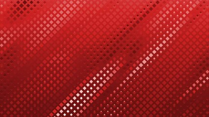 Fototapete - An Geometric Shapes and Forms Red Seamless Motion Graphics