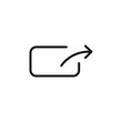 © Mincraft - Export icon Thin line art isolated