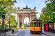 © zevana - Tram and Arch of Peace