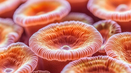 Poster - Colorful coral formations in a vibrant underwater ecosystem.
