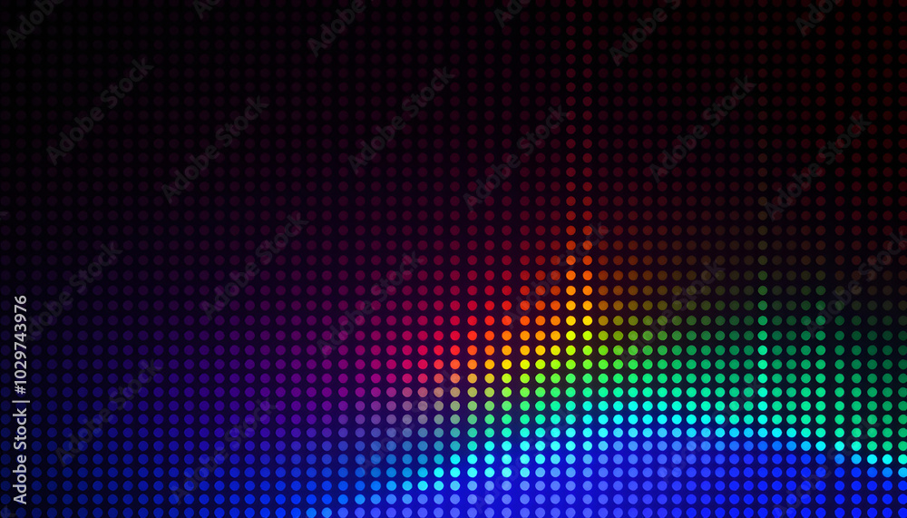 Led screen. Pixel textured display. Digital background structure. Lcd ...