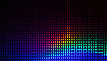 Led screen. Pixel textured display. Digital background structure. Lcd monitor. Color electronic diode effect. Colorful television videowall. Projector grid template. Vector illustration. wallpaper a