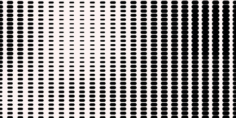 Wall Mural - basic halftone dot effect in black and white. halftone effect. halftone dots. black and white halfto