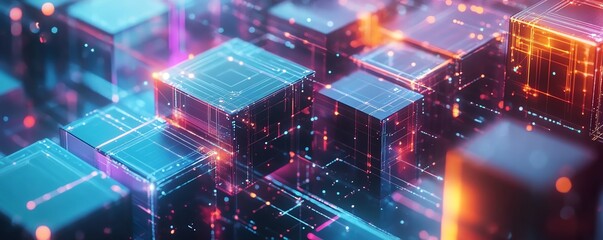 Leinwandbilder - Creating adaptable and scalable microservices to build modern software solutions, ensuring flexibility and innovation in contemporary software development practices