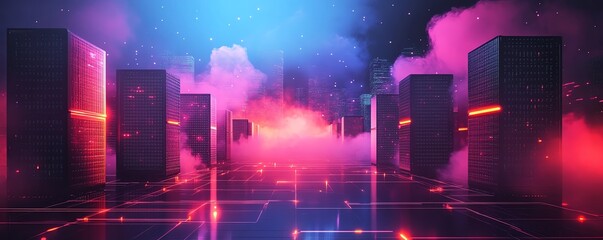 Leinwandbilder - Creating adaptable and scalable microservices to build modern software solutions, ensuring flexibility and innovation in contemporary software development practices