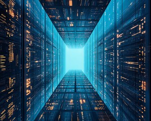 Poster - Microservices architecture focused on adaptability and scalability, creating efficient software solutions for modern development and futureproof systems