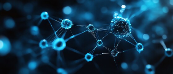 Leinwandbilder - Microservices design focusing on scalability and adaptability, promoting flexible software architecture for efficient and futureproof development in contemporary practices