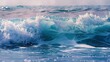 © Pixel-Tropic - Diverse Palette Unveiled: Exploring Ocean’s Splendor Through Shimmering Waves