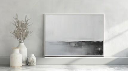 Wall Mural - Abstract Art in Minimalist Interior