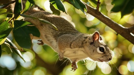 Wall Mural - Squirrel in a Tree