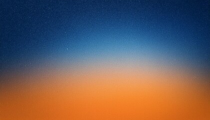 Wall Mural - a sharp contrast between deep blue and vibrant orange, creating a visually striking image
