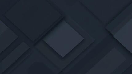 Poster - A wide dark blue banner with clean geometric lines, giving a modern and minimalistic aesthetic.