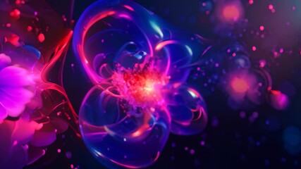 Poster - A close-up view of atoms being manipulated to form delicate structures within a topaz crystal, Manipulating atoms to form delicate structures