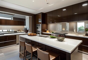 Wall Mural - modern kitchen interior