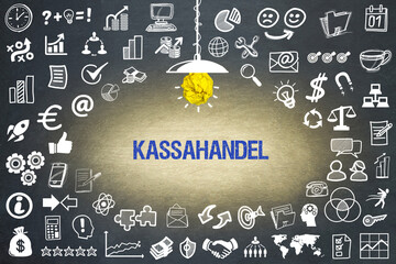 Poster - Kassahandel	
