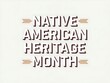 © lisa - Native American Heritage Month Announcement with Arrows